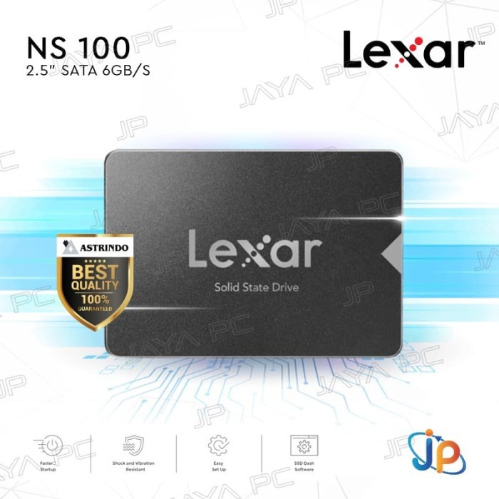 Lexar NS100 SSD 512GB Sata 3 - Lexar LNS100 512 GB 2.5"