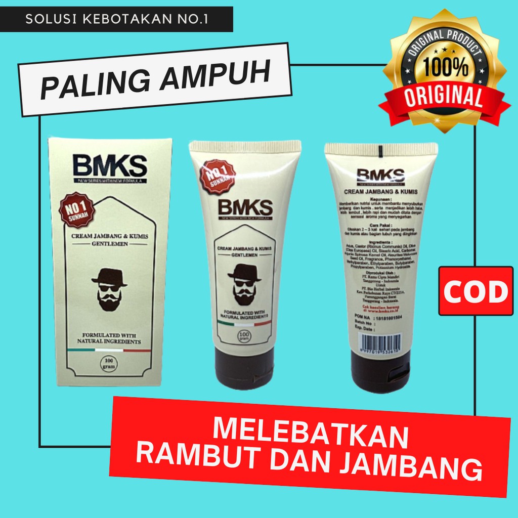 Wak Doyok Original Penumbuh Rambut Botak Brewok Kumis Jambang Pria Wanita Cepat