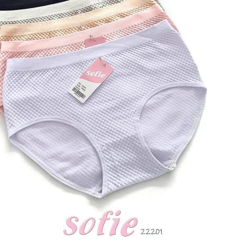 ❊ CELANA DALAM WANITA CD CEWEK JUMBO FREESIZE FIT TO XXL, CD RAJUT BABAT SOFIE 22201 ☟