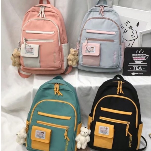 HANABI - Tas ransel LIZZIE BAG sekolah Tas kekinian tas casual