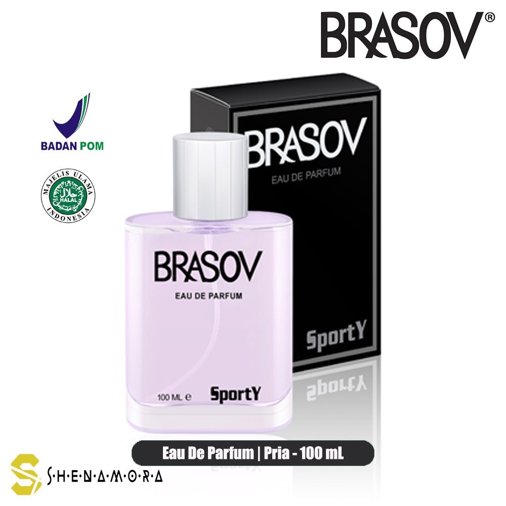 Eau De Parfum Spray Pria Dan Wanita Brasov Murah 100 ml