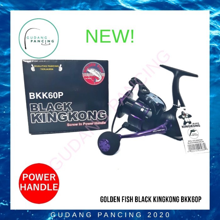Reel Golden Fish Black Kingkong BKK60P
