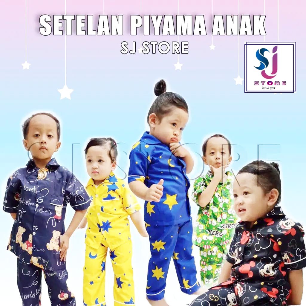 BAJU TIDUR ANAK 0 - 8 TAHUN