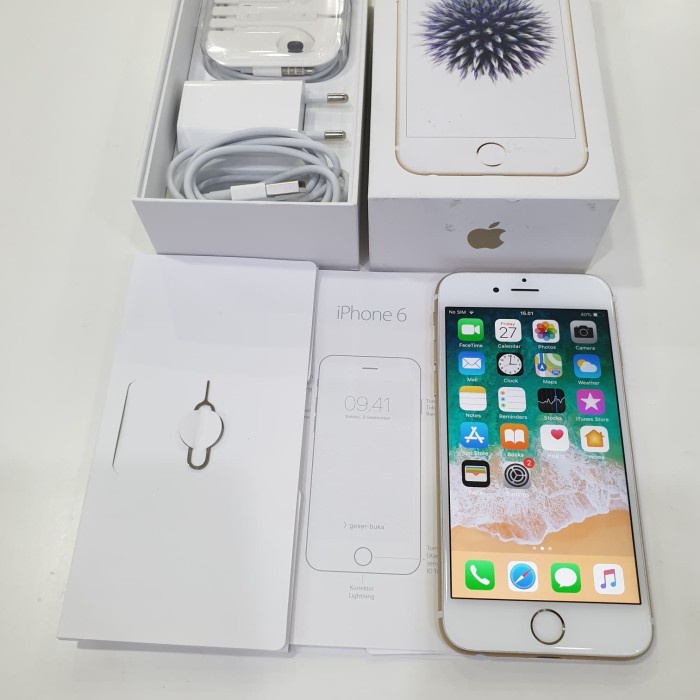 Iphone 6 64gb Second Garansi 1 bulan