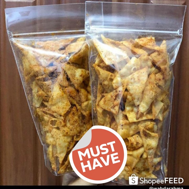 

Pangsit kriyuk home made 1kg cemil