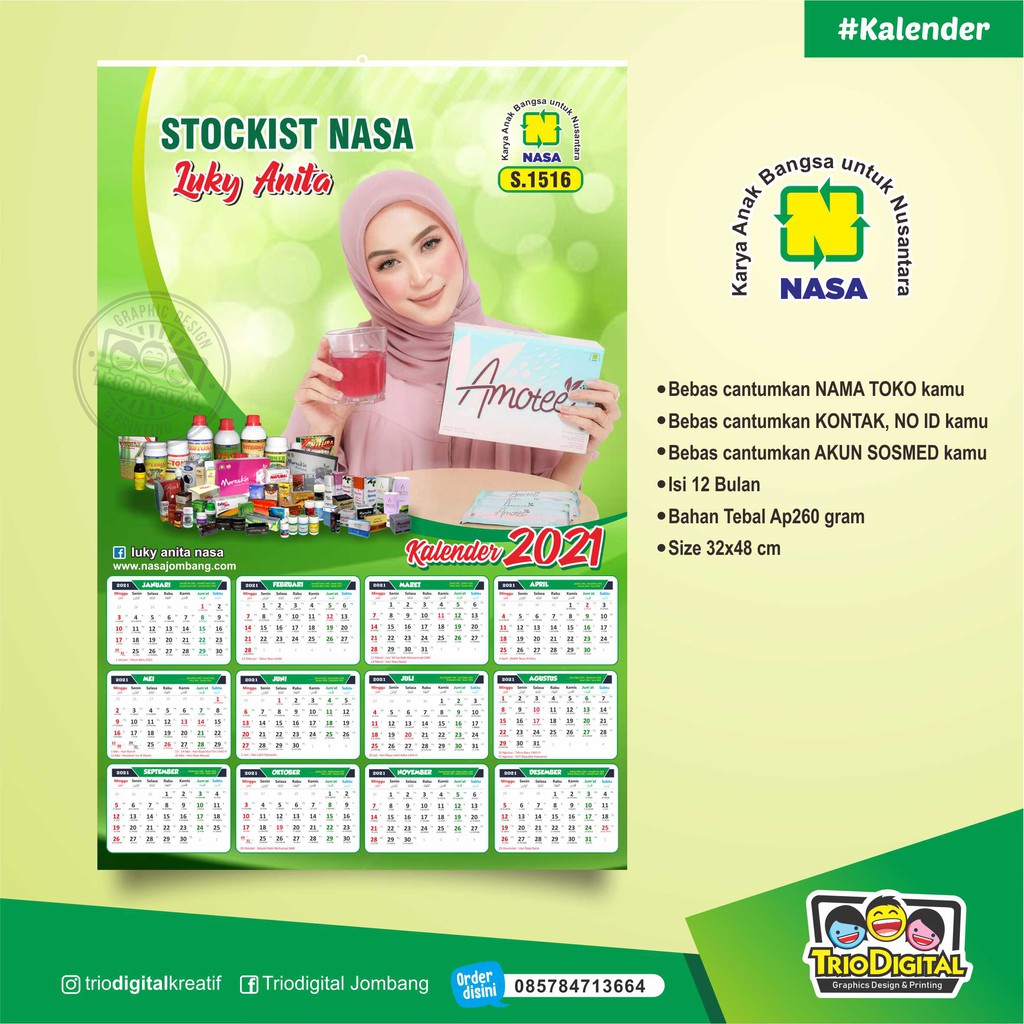 

Kalender Nasa 2021 Natural Nusantara