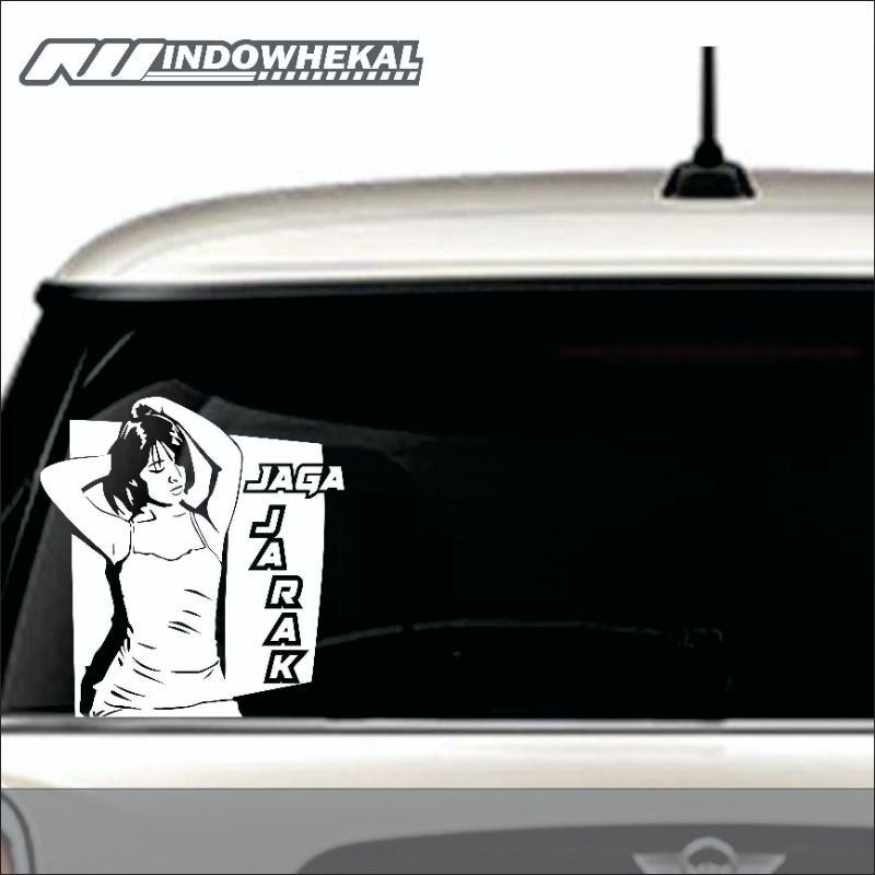 

STIKER CUTTING JAGA JARAK WANITA