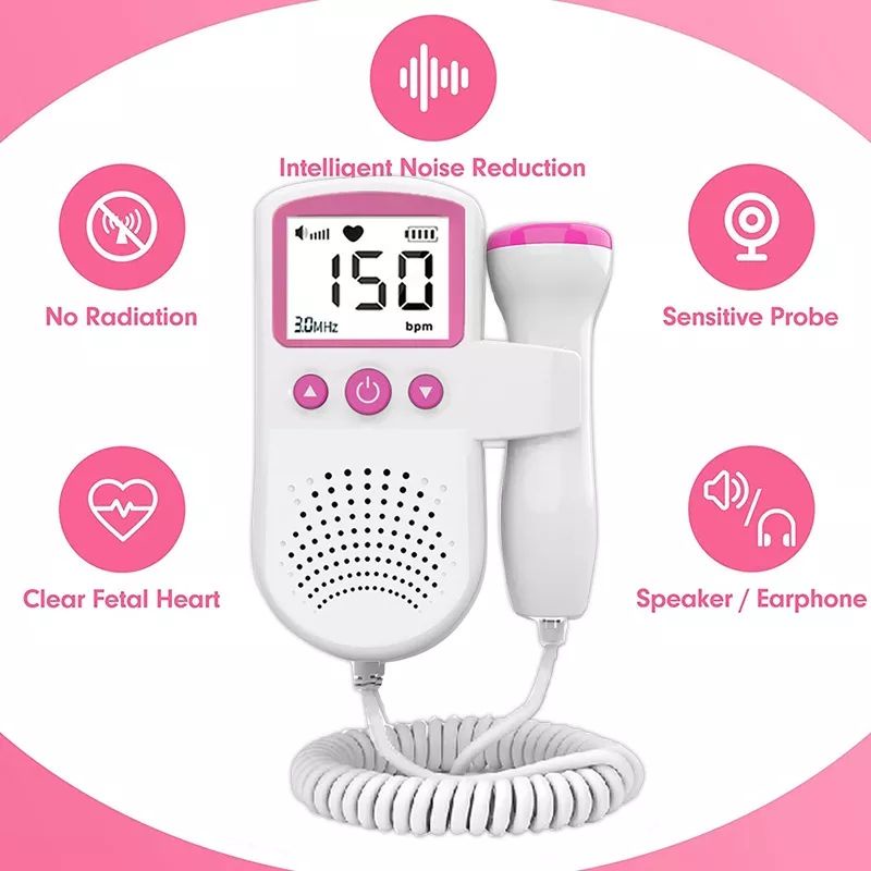 FETAL DOPPLER ALAT DETEKSI DETAK JANTUNG JANIN BAYI KANDUNGAN KEHAMILAN HEARTRATE MONITOR TES TAFFOMICRON