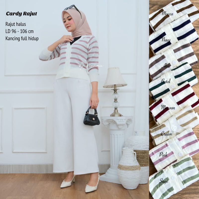 Cardy Rajut Salur //JF448