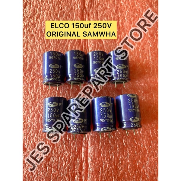 ELCO 150uf 250V SAMWHA