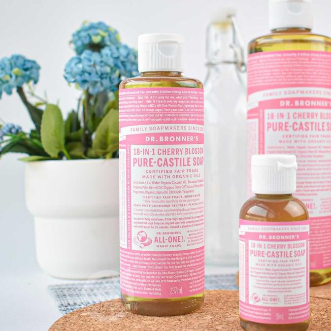 

Dr. Bronners Cherry Blossom Pure-Castile Soap 237 Ml