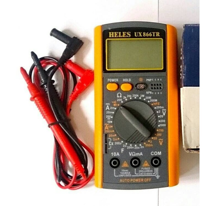 MultiMeter/MultiTester Digital Bagus HELES UX-688TR