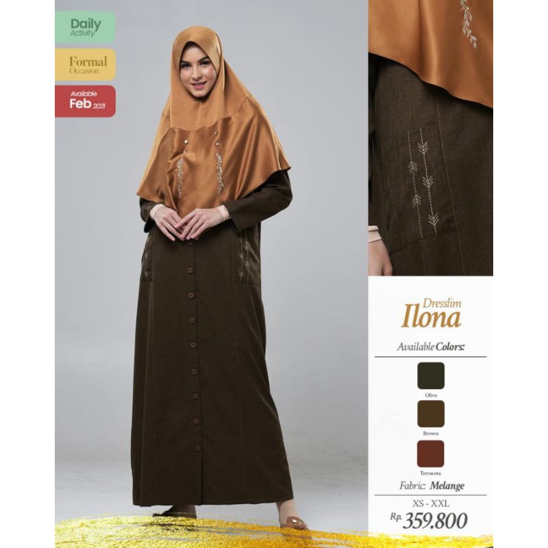 Gamis Rabbani Dresslim Ilona