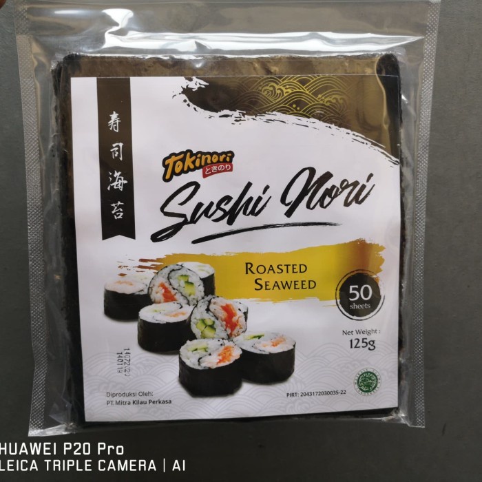 

Q1254521 Sushi Nori Tokinori Roasted Seaweed Isi 50Lembar Dw51Sqs