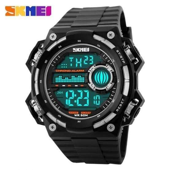 Strap tali jam tangan Skmei DG 1115 SKMEI 1115 Hitam tali skmei