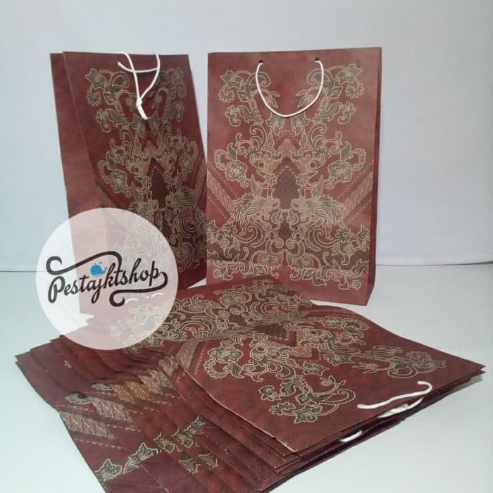 

Paper Bag Batik perpack (L) 35x25 PJKT