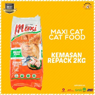 MAXI CAT REPACK 2 KG - MAKANAN KUCING MAXI 2 KG CAT FOOD