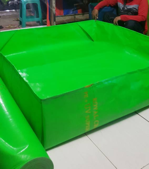 TERPAL KOLAM IKAN 120x120x40 TYPE A12 ORIGINAL