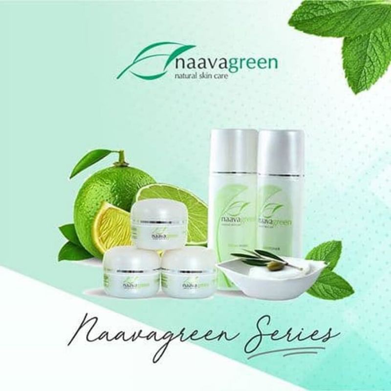 Paket Glowing Naavagreen/ Skincare Naavagreen/Navagreen