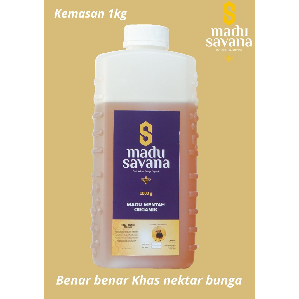 

Madu Asli - Madu Murni 1kg Asli & Murni 100% madu savana