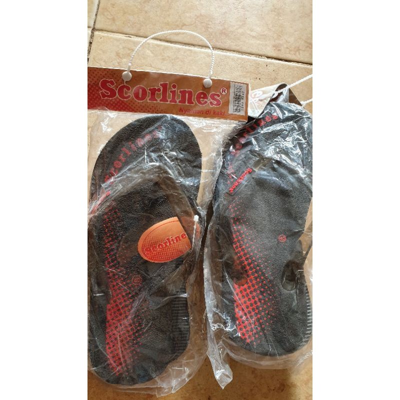 Sandal jepit murah size 40 (scorlines)