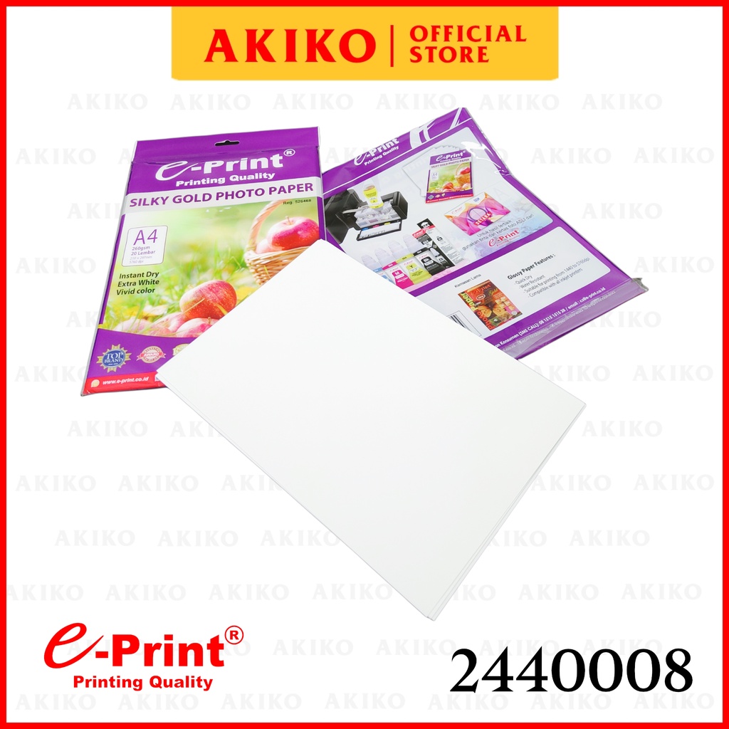 

E-Print Photo Paper Special A4 260 gsm