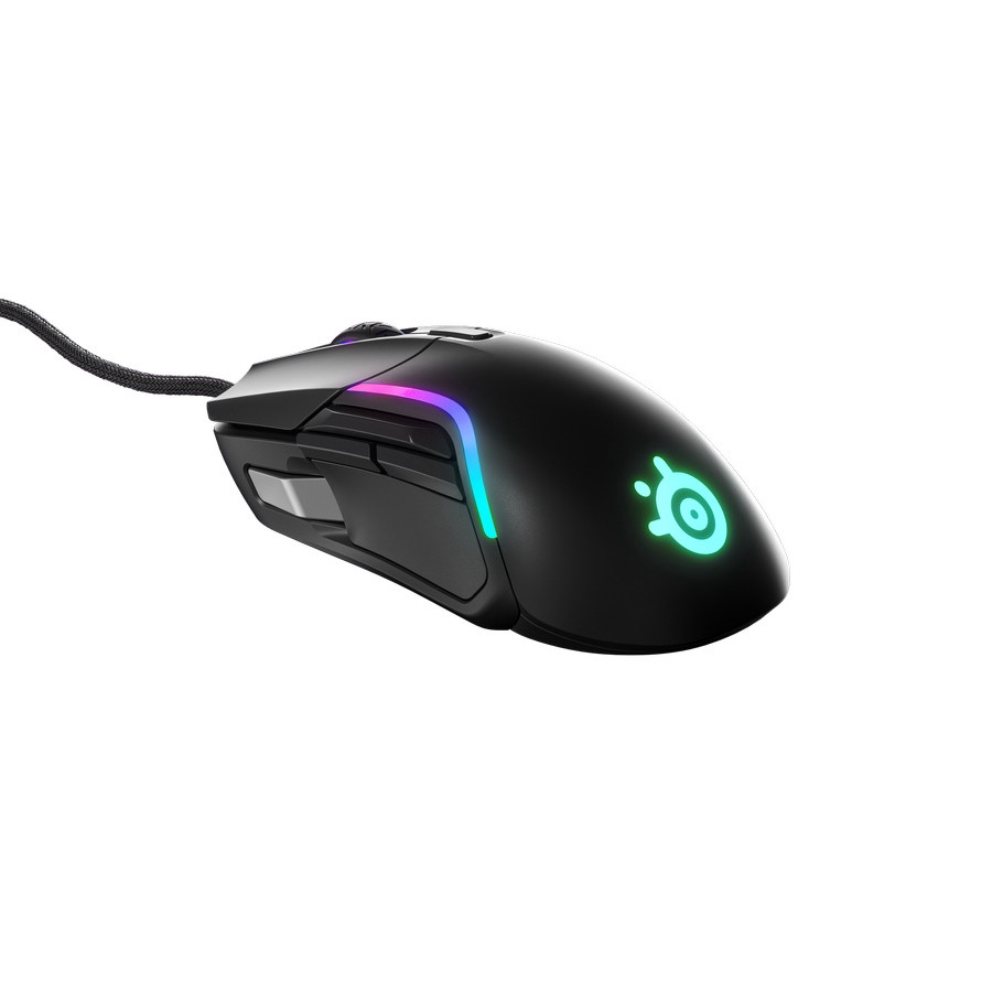 Mouse Steelseries Rival 5 TrueMove Air Sensor - Gaming - Black Matte