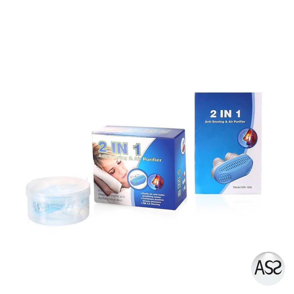 ASS Shop - Samifun Anti Ngorok Pernafasan Hidung Stop Snoring Solution - MX-555