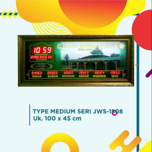 JAM DIGITAL MEDIUM SERI JWS-1808