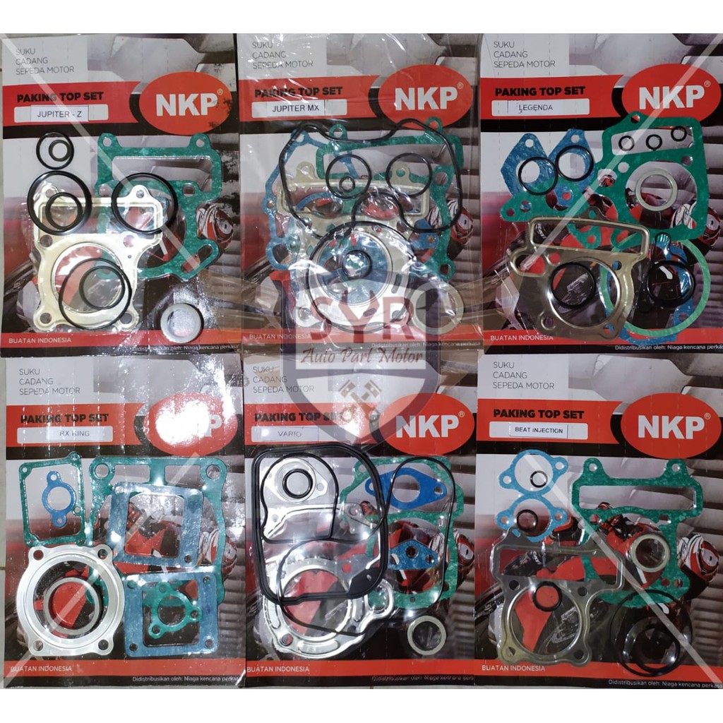 PACKING HEAD PAKING HEAD TOP SET NKP VARIO,JUPITER,MIO, VIXION BLADE, MIO J,BEAT, SATRIA FU DLL