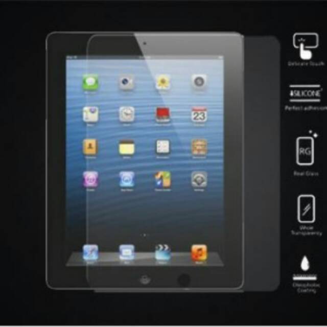 Anti Gores Kaca Pelindung Layar Screen Guard Protector Tempered Glass iPad 2, 3, 4