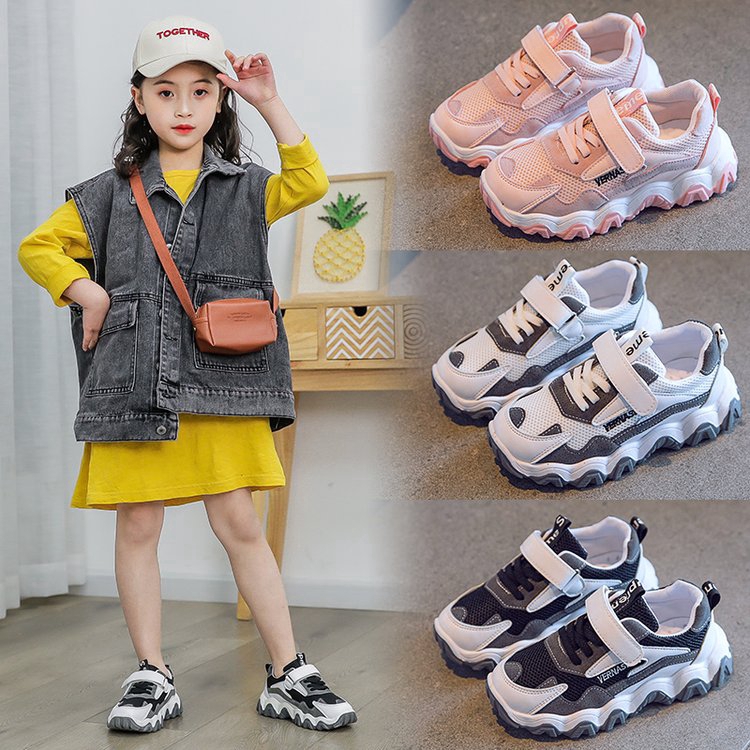 2020 sepatu anak sneakers perempuan lakilaki