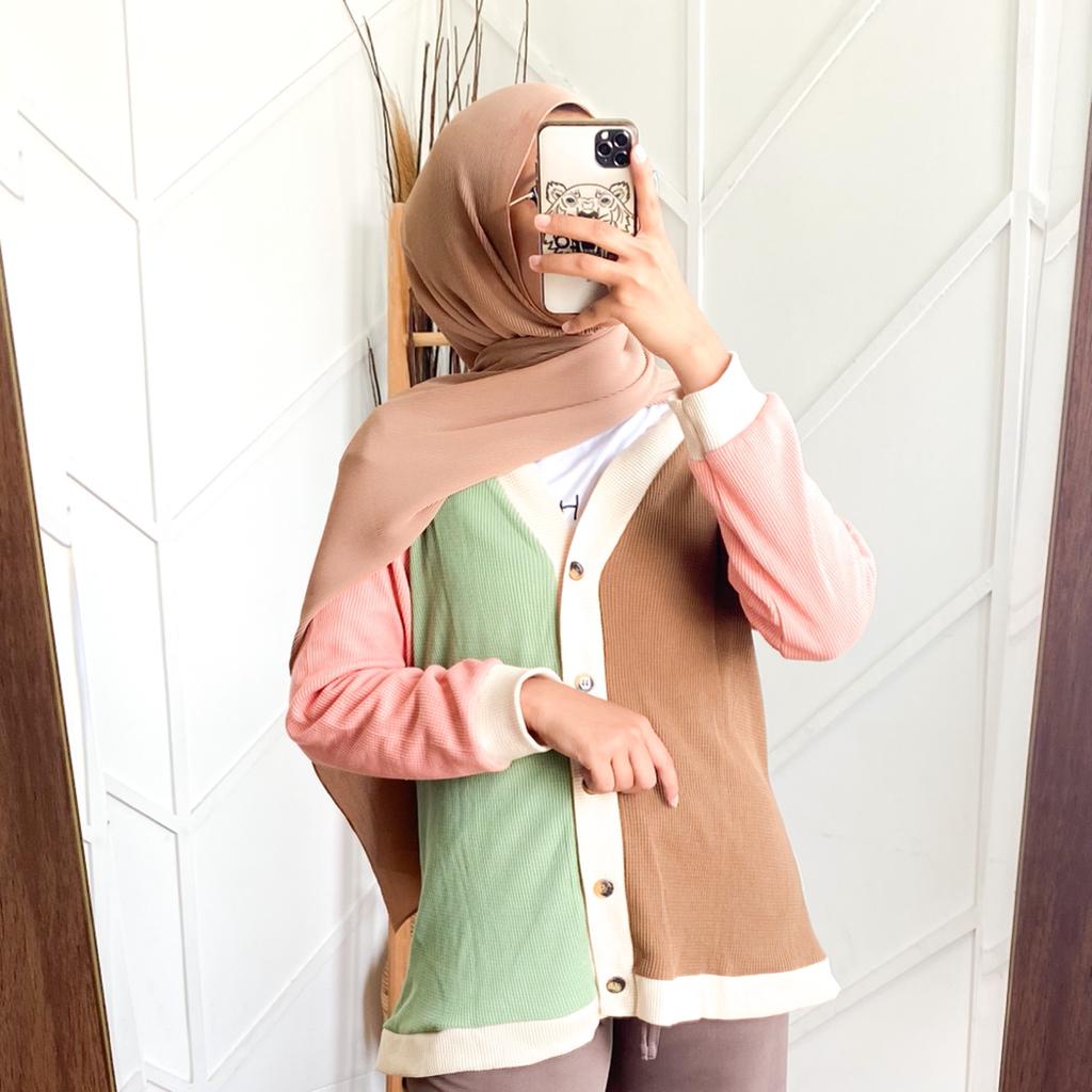 PASTELLA CARDI - cardi wanita / knit cardi / pastel cardi / cardigan / cardigan combi