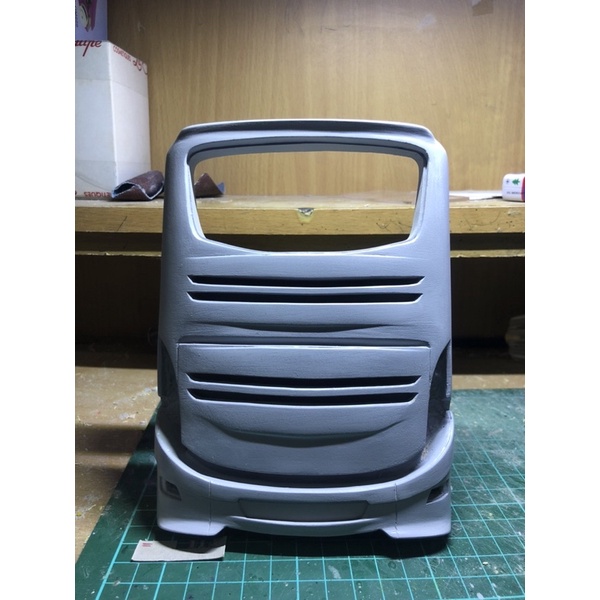 Face / Cowl Miniatur Bus Jetbus 3 SHD - HDD - MHD - Dreamcoach Skala 1:20 // Bumper Miniatur Bus // 