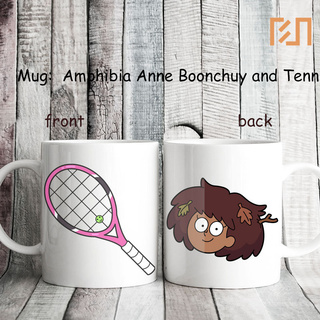 Mug Amphibia Anne Boonchuy and Tennis Racket Icon