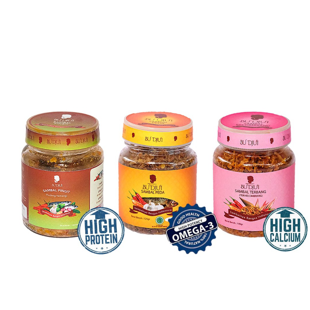 

SAMBAL BU DJUI Bundle Lauk Nikmat Peda Terbang Pingit