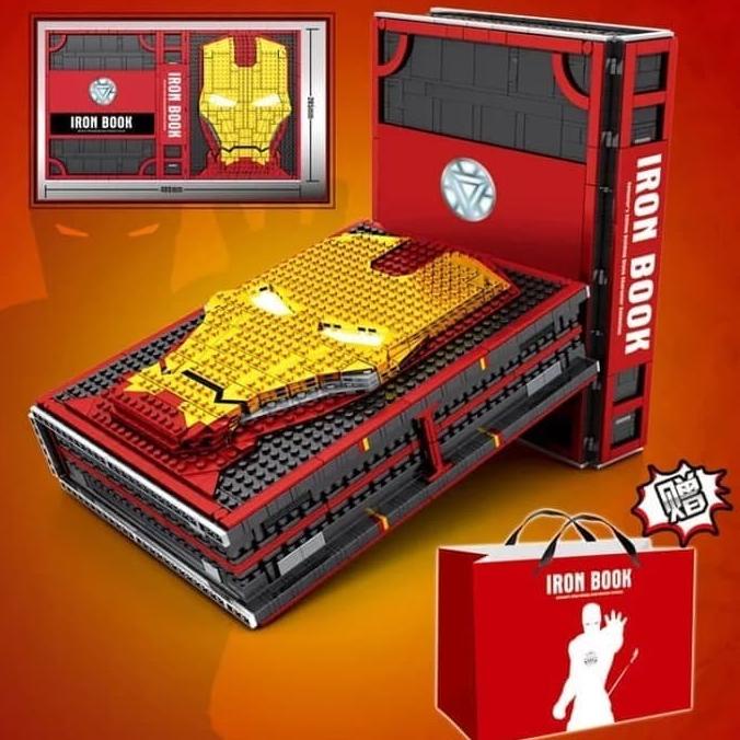 Lego Iron Man Avengers Ironman Book Mini Figure