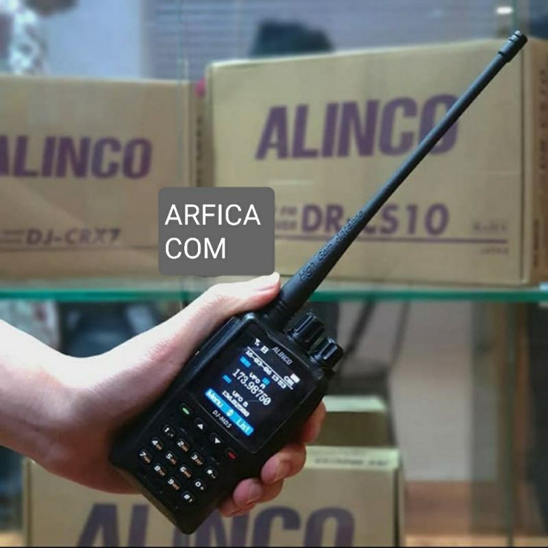 HT ALINCO DJ-MD5 HT DMR DUALBAND ORI GARANSI DIGITAL RADIO DJMD5