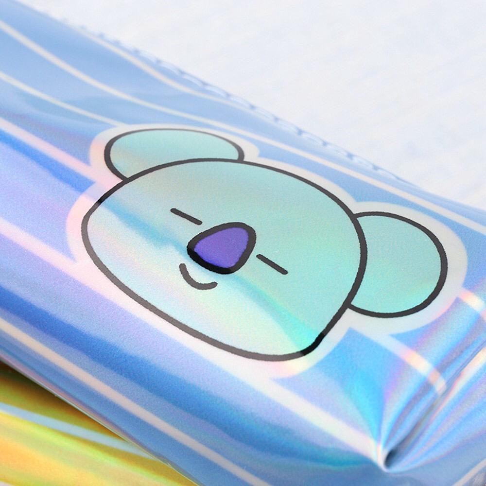 BTS bt21 T93 Tempat Pensil KPOP Motif Kartun Laser Kpop C8