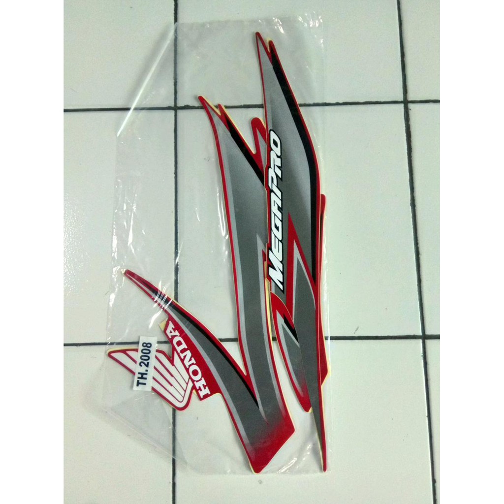 Aksesoris Striping Stiker Lis Standart Motor Honda Megapro Primus Th. 2008-2009 - 03