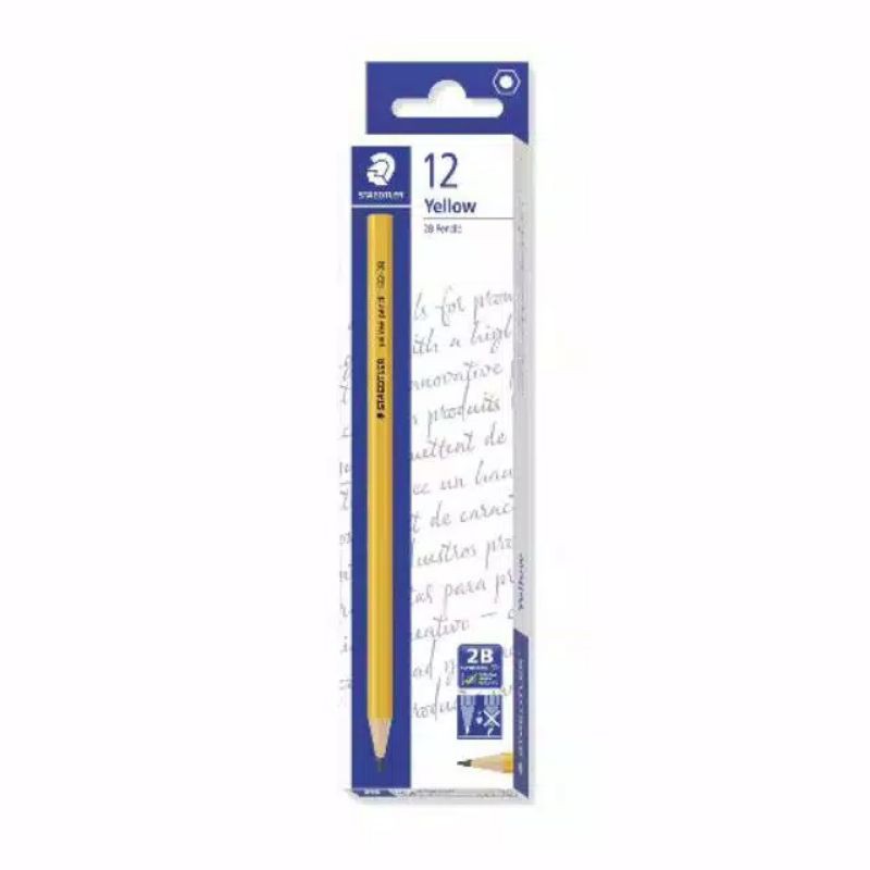 

pensil 2b staedtler yellow