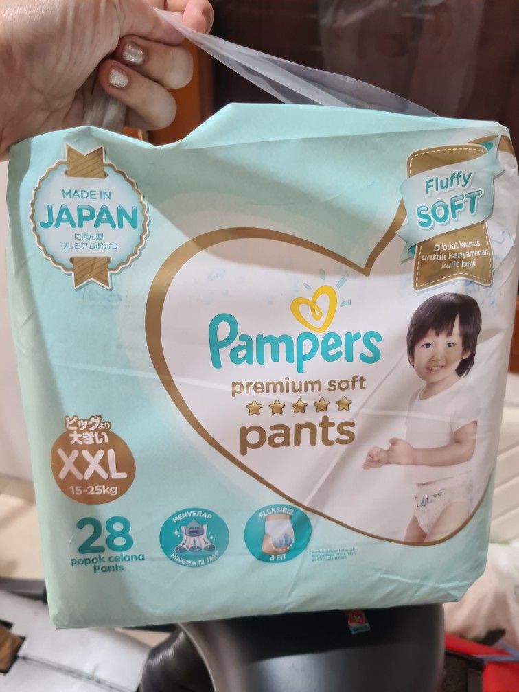 Pampers Premium Soft Pants XXL 28 pampers xxl pampers murah promo