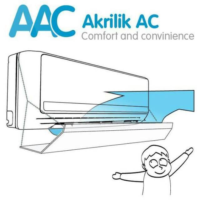 AC REFLECTOR /TALANG AC /PENAHAN HEMBUSAN ANGIN AC
