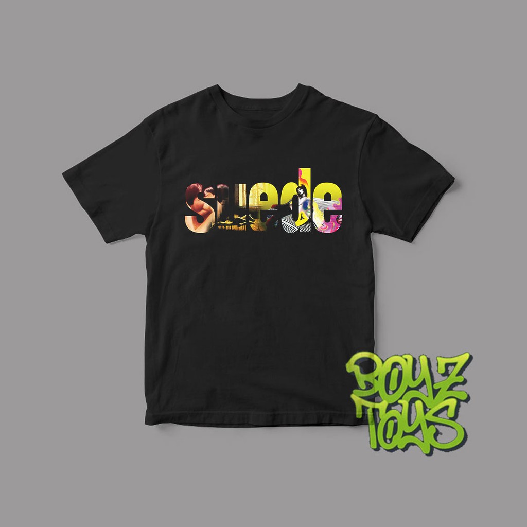 Kaos Anak Band SUEDE - FONT
