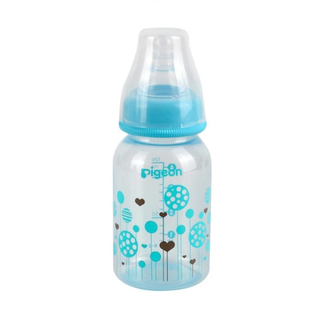 Pigeon Botol Susu PP Clear RP 120mL - Blue | Shopee Indonesia