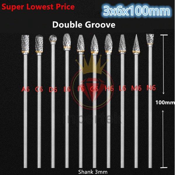 Terlaris Cuner Panjang Tuner Panjang Tunner Mata Gerinda Long Cuner Mata Bor Baik