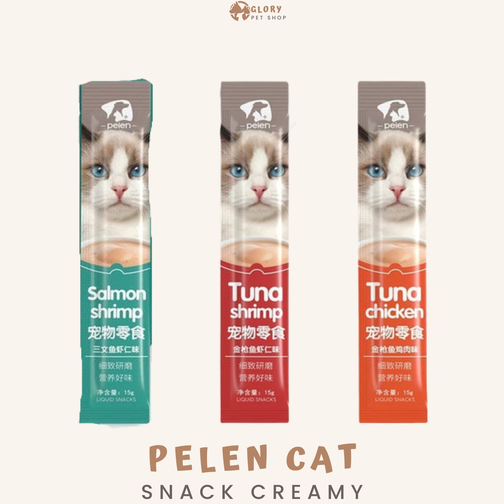 Jual Peien Pet Snack Gr Creamy Cat Treats Premium Cat Snack Makanan