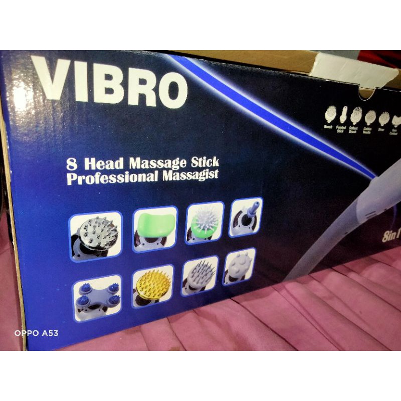 VIBRO 8 Head Massage Stick Professional Massagist Original 100%
