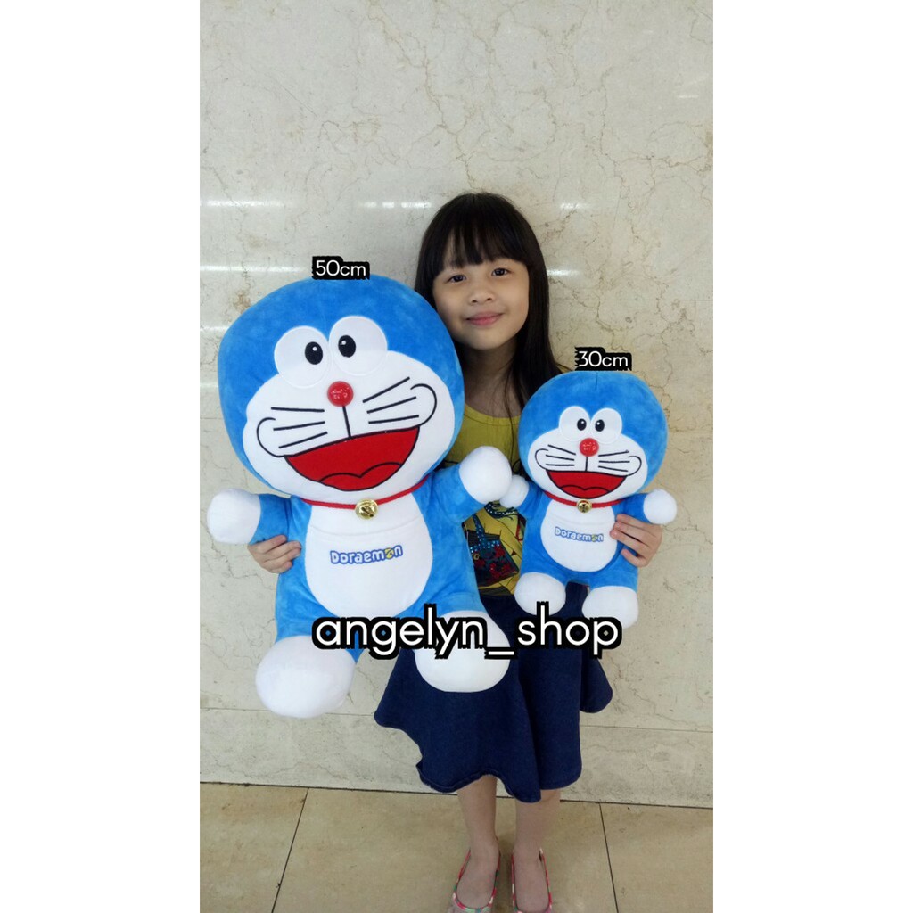 Promo harga sepasang boneka doraemon besar jumbo