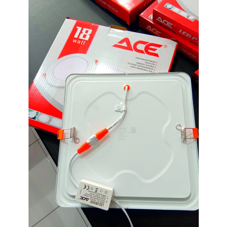 LAMPU DOWNLIGHT LED PANEL ACE INBOW 18W KOTAK
